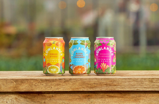 FRIS & SUIKERARM ALTERNATIEF OP FRISDRANK: LOWLANDER BROUWT BOTANISCHE SODA’S IN 3 NIEUWE SMAKEN