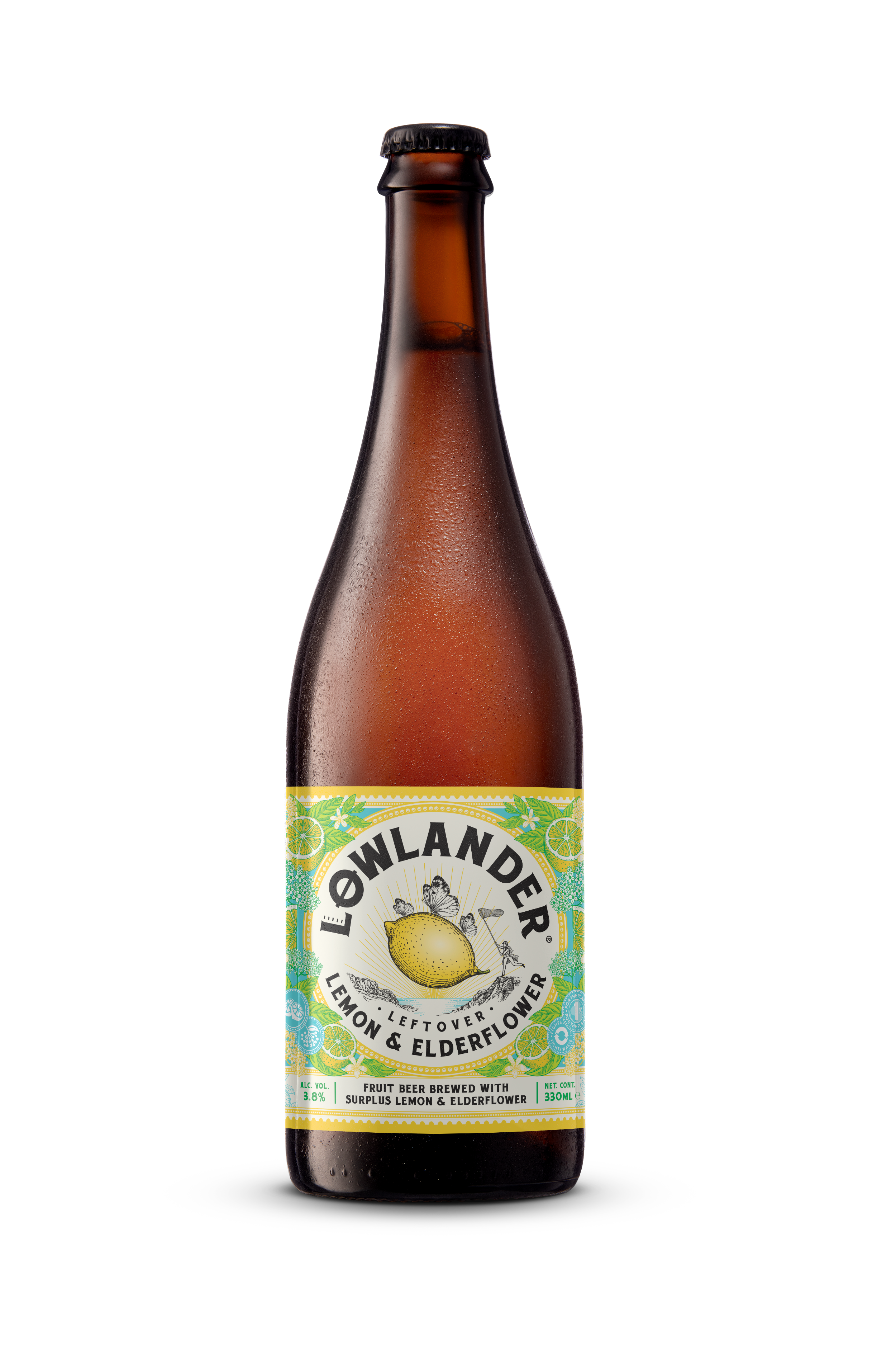 Lowlander Leftover Lemon & Elderflower - 75CL - Lowlander